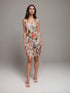 Ruffle Neck Sleeveless Sundresses For Women's - D2061